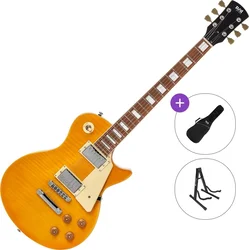 PSD Guitars LSP-100 Basic SET Yellow Električna kitara