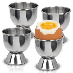 Excellent Houseware Jekleni držalo za jajca, 4 kosi.
