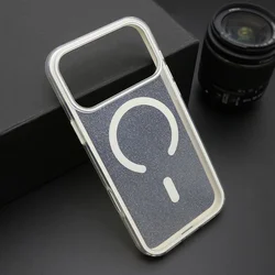 Futrola CRYSTAL MagSafe za iPhone 17 Pro Max/ bela