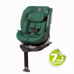 4BABY autosjedalica Enzo-fix – Dark green