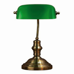 Markslöjd 105931 - Stona lampa BANKERS 1xE14/40W/230V