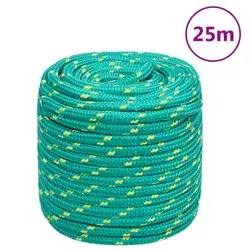 Brodski konop zeleni 16 mm 25 m od polipropilena