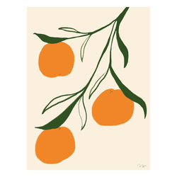 Plakat 30x40 cm Orange – Anna Mörner – The Poster Club