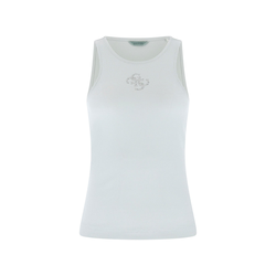GUESS Top GUENDALINA pastelno modra