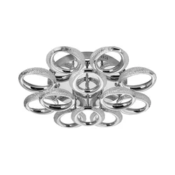 LED plafonsko svetlo 12xLED/14W/230V 3000-5000K prečnik 60 cm sjajni hrom