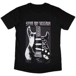 Stevie Ray Vaughan Guitar Black XL Majica