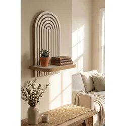 HANAH HOME Zidna polica Artmtkwll1D White