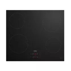BEKO Indukcijska ploča HII 64401 MT, Staklokeramička, 4 grejne zone, Crna