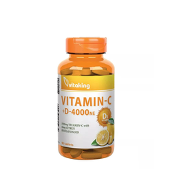 Vitaking - Vitamin C-1000 + D-4000, 90 tablet