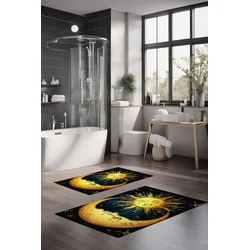 Lessentiel Maison Set prostirki za kupatilo CT-5383, 2 Komada, Šarena