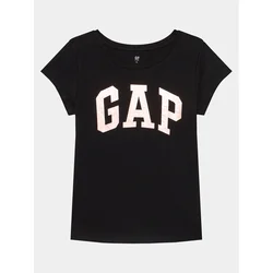 Gap Majica 460525-00 Črna Regular Fit