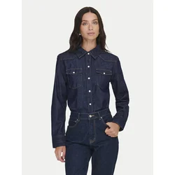 ONLY Jeans srajca Charlize 15364777 Modra Regular Fit