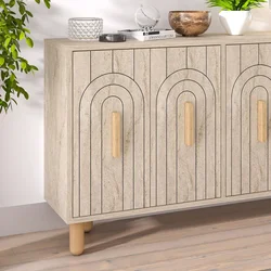Hanah Home Konzola Tiger, 120x73,6x29,6 cm, Pesak