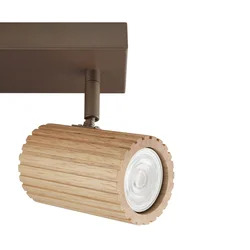 Brilliant - Spot svetlo LAKEWOOD 2xGU10/10W/230V braon