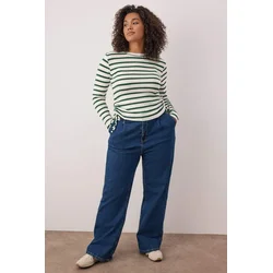 Trendyol Curve Ženska bluza Tbbaw26Af00110, Zelena