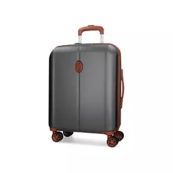 ABS Kofer 55cm sa 4 točkića premium sivi