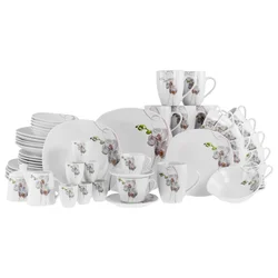 Creatable Kombinirani Servis Square Orchidee, 62-Delni