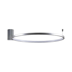LED plafonsko svetlo NOEMI LED/20W/230V 4000K O 50 cm mat hrom