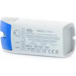 TRAFO ELEKTRONSKI INDEL 0-70W/12V-AC TRIAC DIMM.