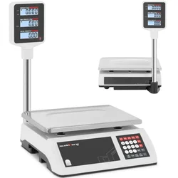 BE LCD namizna tehtnica za trgovino, skladišče ali tehtnice 15 kg/2 g