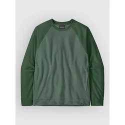 Patagonia Micro D Crewneck Sweater canopy green