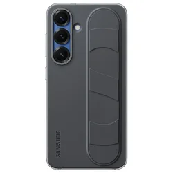 SAMSUNG silikonska futrola sa kaišem za S25+ CRNA