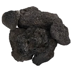 Vulkansko kamenje 10 kg crno 10-30 cm