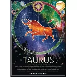 Cobble Hill Puzzle Zodiac sign: Taurus 500 kosov