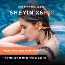 Sheyin Bluetooth slušalice X6 Pro, Narandžaste