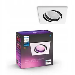 Philips 50551/31/P7 - LED RGB ugradno plafonsko svetlo Hue CENTURA 1xGU10/5,7W/230V