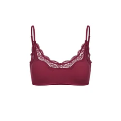 cfab Nedrček Lace Bralette staro roza