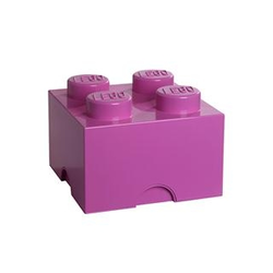 LEGO spremnik Brick 4 40031739 ljubičasti
