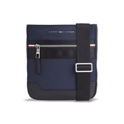 Torbica za okrog pasu Tommy Hilfiger Th Elevated Nylon Mini Crossover AM0AM11570 Mornarsko modra