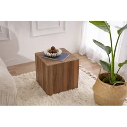 Hanah Home Klub sto Küp, 45x50x45cm, 18 mm, Braon