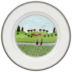 Villeroy & Boch Slaščičarski krožnik iz kolekcije DESIGN NAIF Meeting