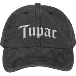 2Pac Gothic Logo Kapa Charcoal Grey UNI