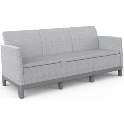 SCANDI FORMA 3 SEDEŽNA SOFA – Pepelno siva/Storm siva