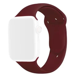 Moye smartwatch silicone strap 44/45/49mm claret ( 055051 )