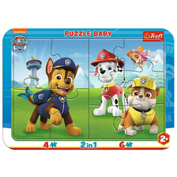 Trefl Puzzle Baby z okvirjem - Paw Patrol