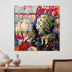 Wallity Slika od kaljenog stakla 50x50cm