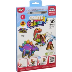 CREATE N COLOUR Dinozavri – raptor in stegozaver - 1 k.