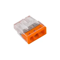 shumee Hitri konektor 3x 2,5 mm2 oranžen E.4181T /100 kosov/
