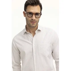 TUDORS Muška košulja, Classic Fit, Bela