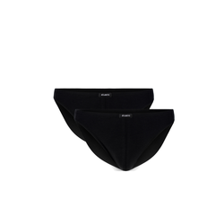Mens Pima Cotton ATLANTIC Mini 2Pack - Black