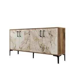 Hanah Home Kiev 160 Komoda, Braon-Bela