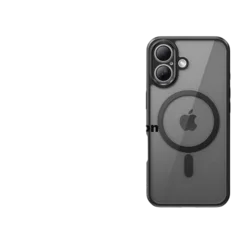 XYI Maska za mobilni telefon Apple Iphone 17, Providno-crna