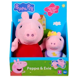 Peppa Pig Set plišanih igračaka Baby TO8422, 2 komada, Šareni