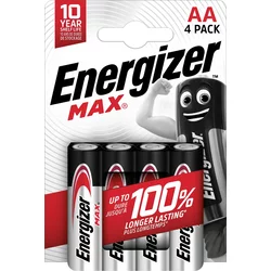 Alkalne baterije Energizer MAX AA - 4 komada
