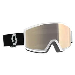 NAOČARE SKI SCOTT FACTOR PRO LS mineral white-black-AMP light sensitive blue chrome S2-4