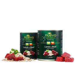 Nuevo - bez žitarica - SENIOR jagnjetina i govedina 800g